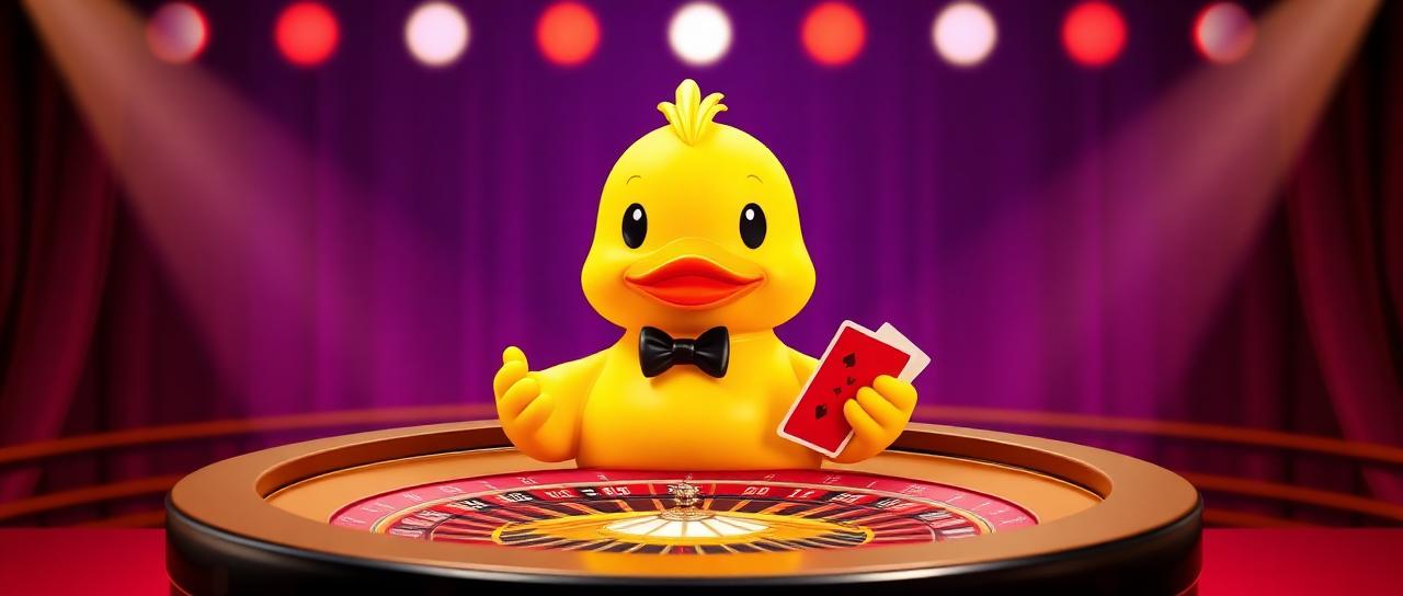 Live casino croupier eend